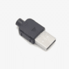 Conector Usb Macho tipo A Para Soldar Cable - Imagen 3