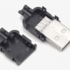 Conector Usb Macho tipo A Para Soldar Cable