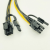 Cable De Alimentación 6 Pines Pcie hembra A Dual Pcie 8 Pines (6+2) - Imagen 3
