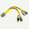 Cable De Alimentación 6 Pines Pcie hembra A Dual Pcie 8 Pines (6+2)