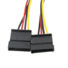 Cable Alimentación Molex Hembra a Sata - Imagen 2