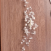 Tocado Adorno Peine Pelo O Cabello Perlas Boda Fiesta - Imagen 3