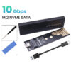 Lector Case Externo 10 Gbps M2 Protocolo Dual - Imagen 5