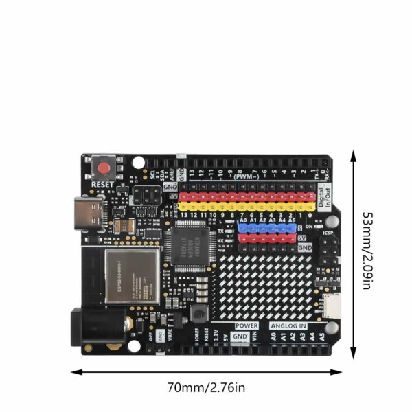 Tarjeta Desarrollo Uno R4 Wifi Compatible con arduino IDE - Imagen 6