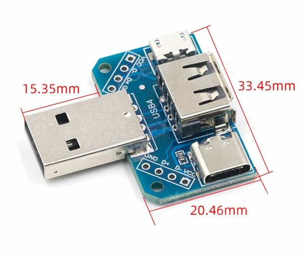 Adaptador USB tipo A, B micro. - Imagen 2