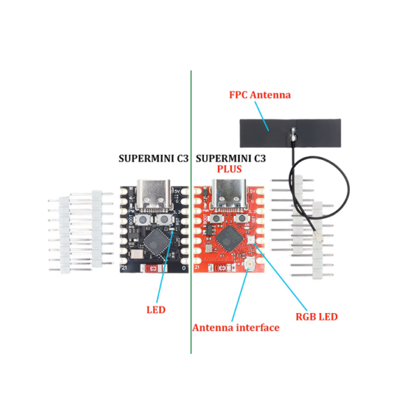 ESP32 C3 Super mini Plus - Imagen 4