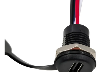 Conector Usb Tipo C Hembra Para Empotrar Con Cable