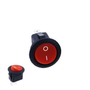 Botón on/off para empotrar 2 pines