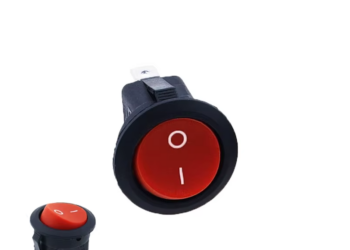 Botón on/off para empotrar 2 pines