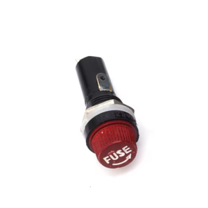 Porta fusible de  5x20 mm para empotrar con rosca